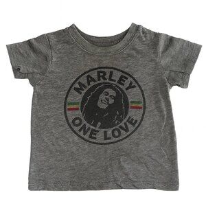 Bob Marley One Love Baby T-Shirt 18M Zion Rootswear Reggae Graphic Tee-KC122